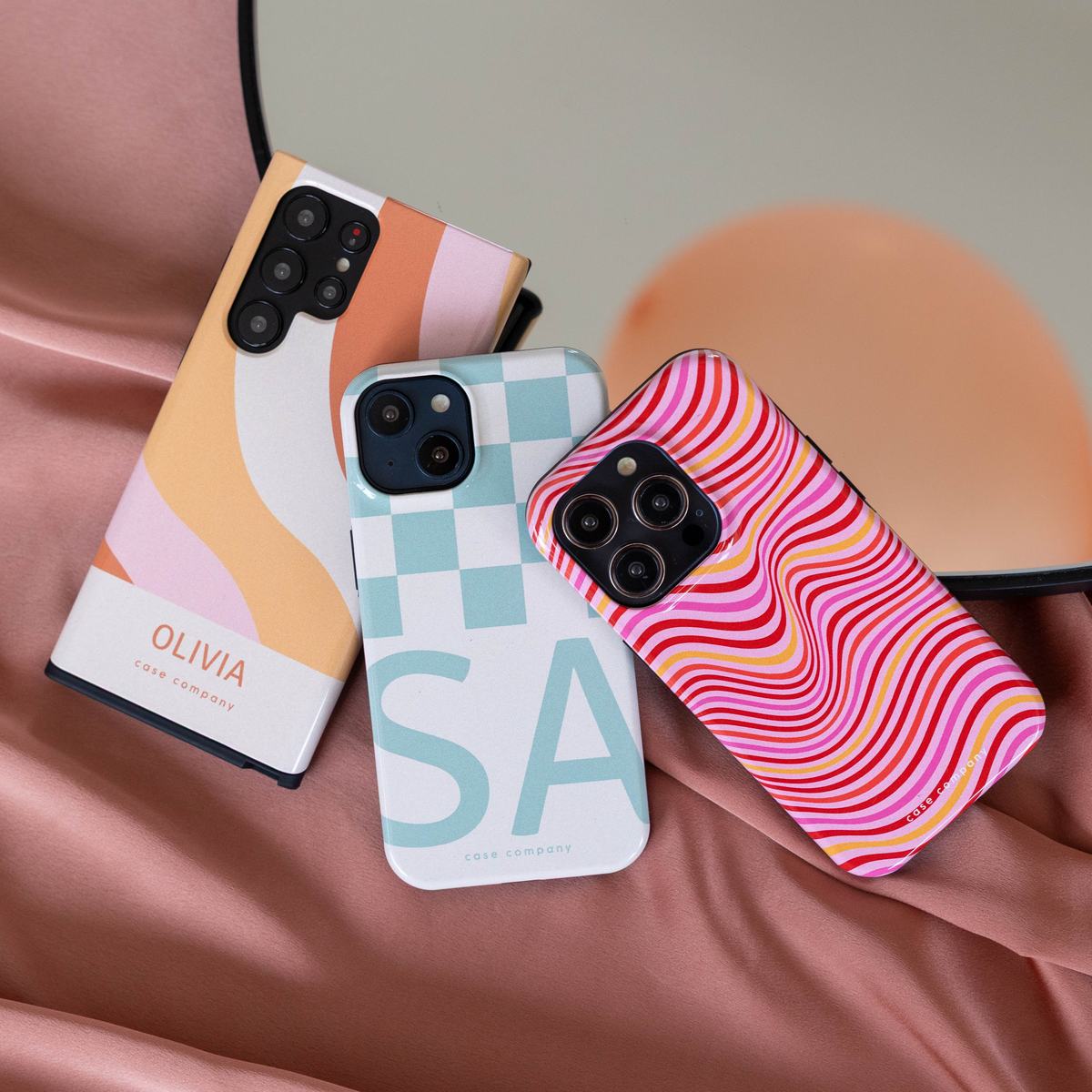 Phone cases with trendy designs